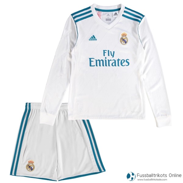 Real Madrid Trikot Heim ML Kinder 2017-18 Fussballtrikots Günstig